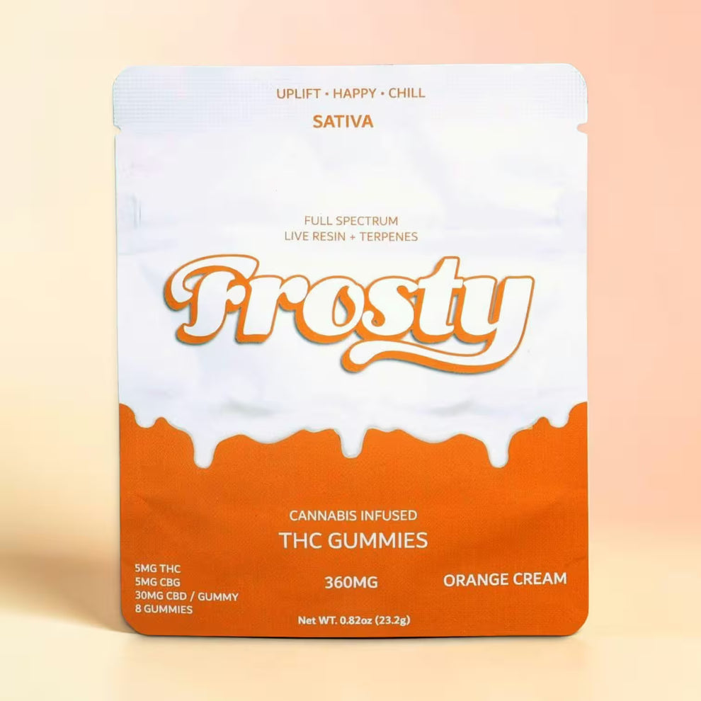 Day Time Micro Strawberries N Cream gummies, 5mg Delta-9 THC per cube, beginner-friendly daytime hemp edibles